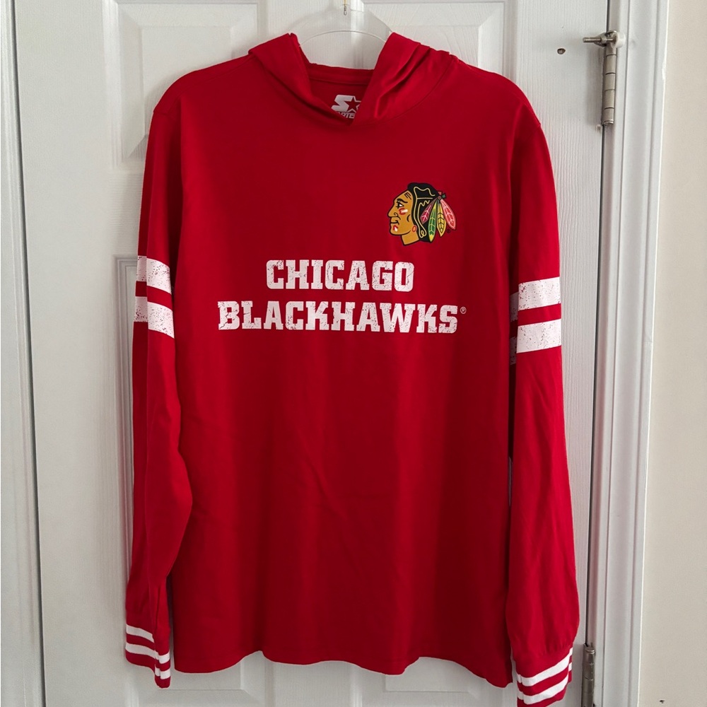 Chicago Blackhawks Hooded Shirt